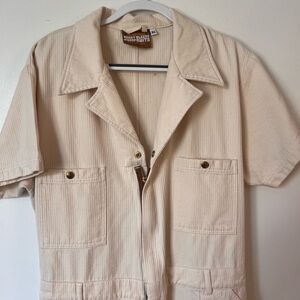 Big Bud Press Cream Jumpsuit